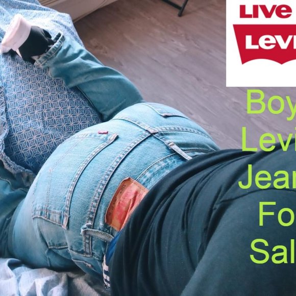 Bubble butt Boy Levi's jeans 514 tight fit - Picture 2 of 2